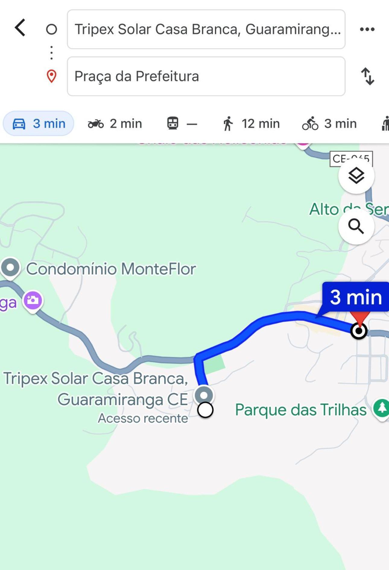 דירות גואראמירנגה Triplex Solar Casa Branca מראה חיצוני תמונה